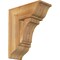 Ekena Millwork Imperial Traditional Rough Sawn Bracket w/ Offset Brace, Western Red Cedar, 8"W x 18"D x 22"H BKT0806X18X22IMP01RWR - alternate 1
